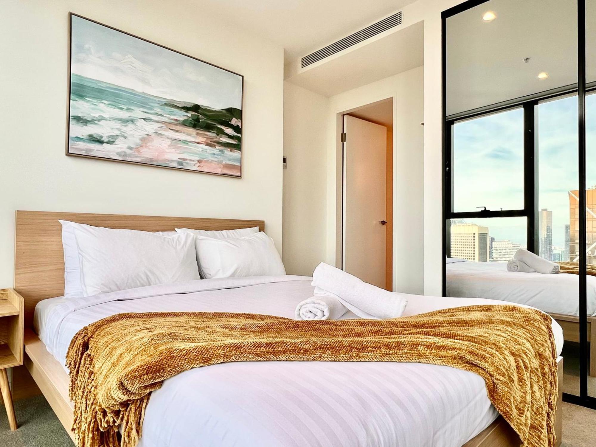 High Rise Top View 2Bed2Bath 멜번 외부 사진