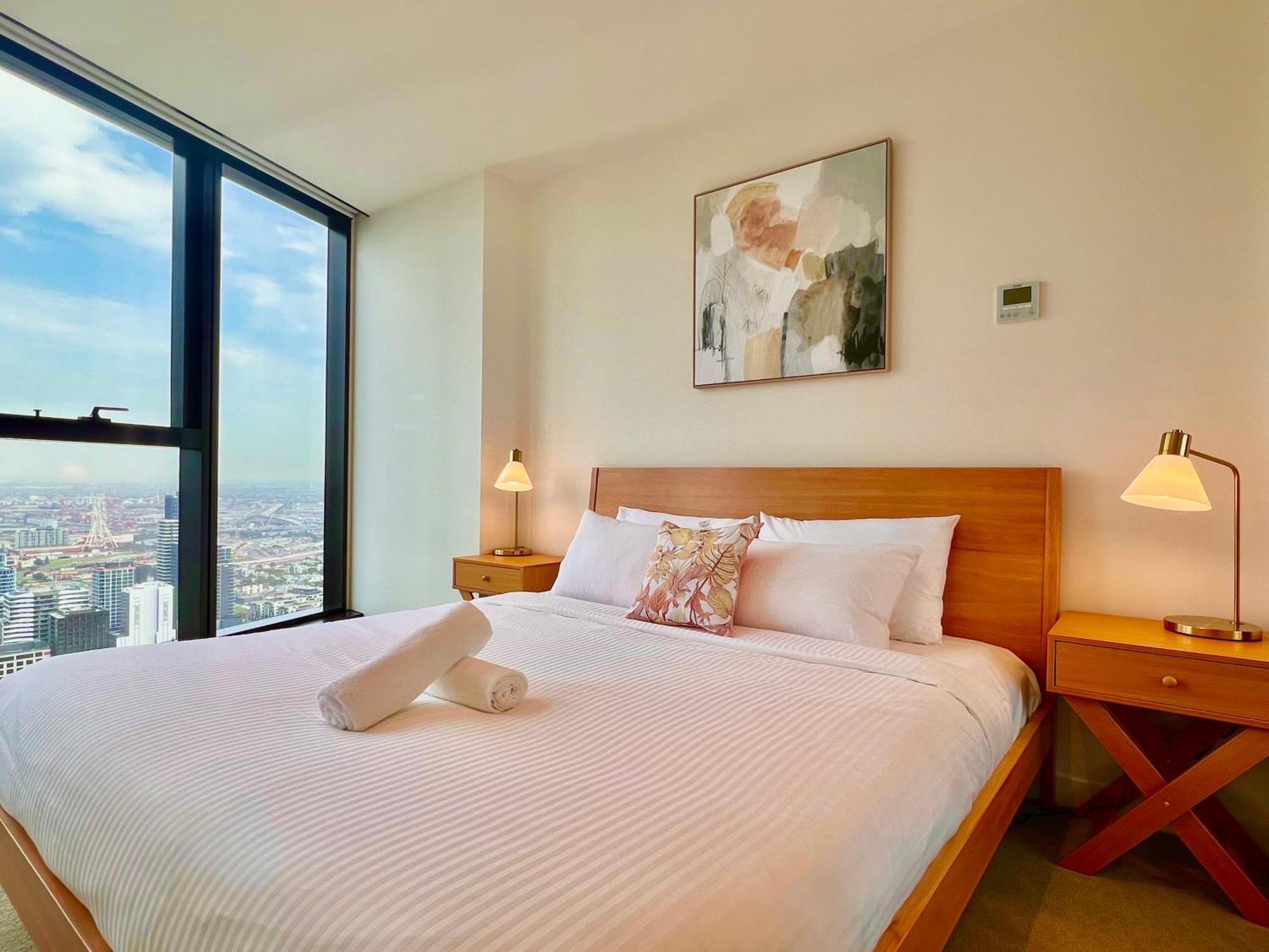 High Rise Top View 2Bed2Bath 멜번 외부 사진