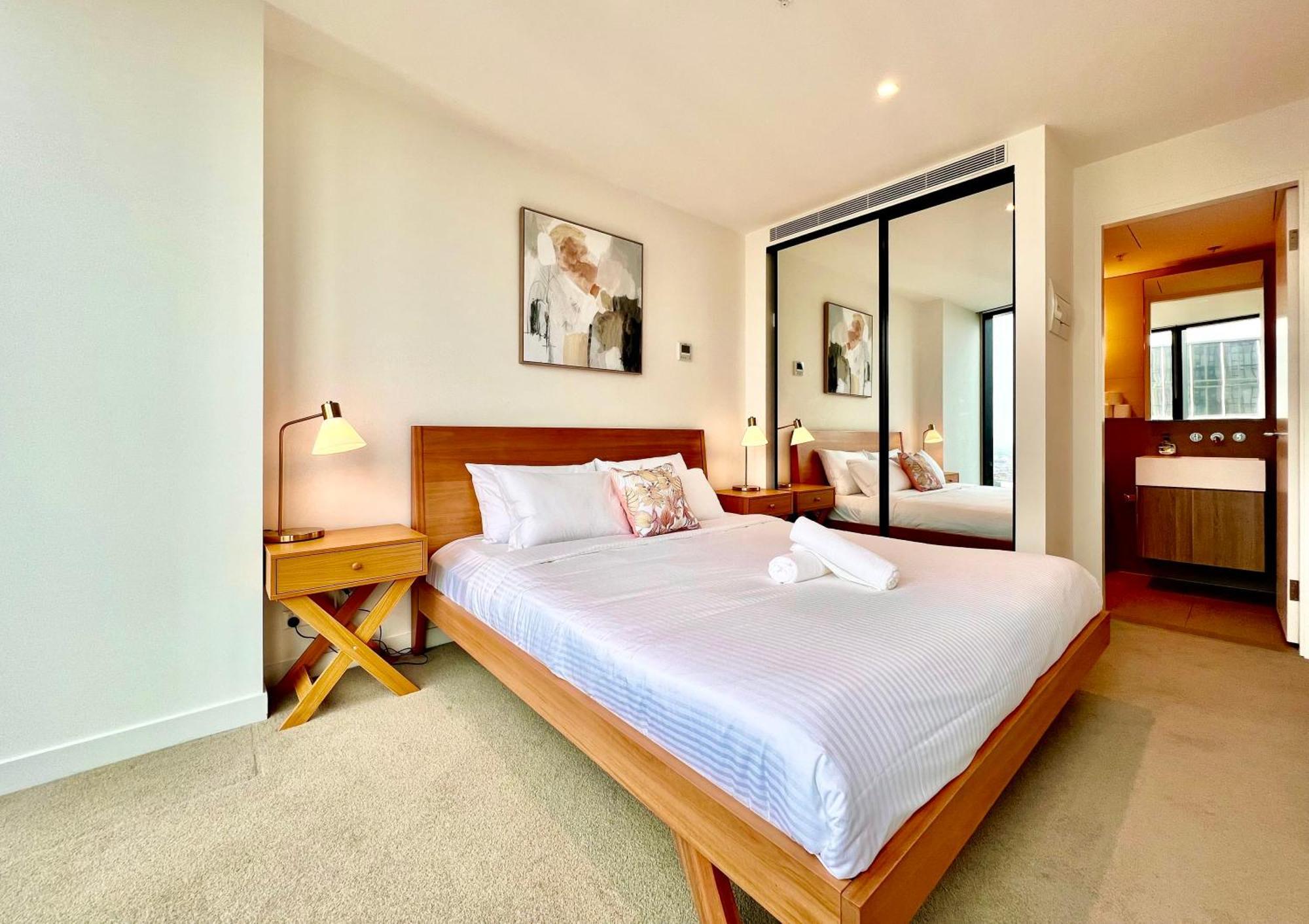 High Rise Top View 2Bed2Bath 멜번 외부 사진
