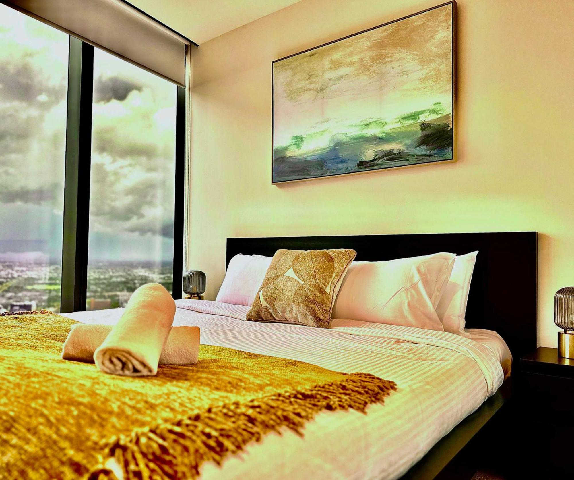 High Rise Top View 2Bed2Bath 멜번 외부 사진