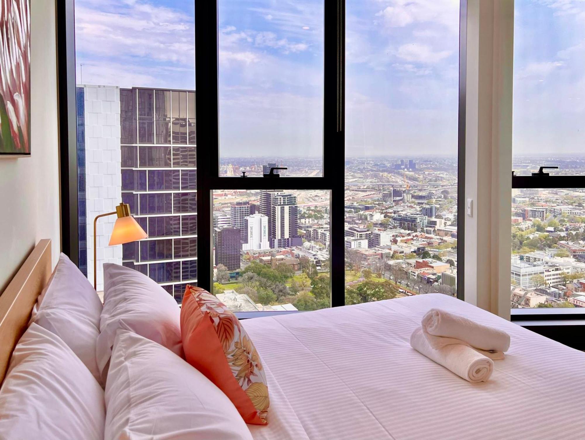 High Rise Top View 2Bed2Bath 멜번 외부 사진