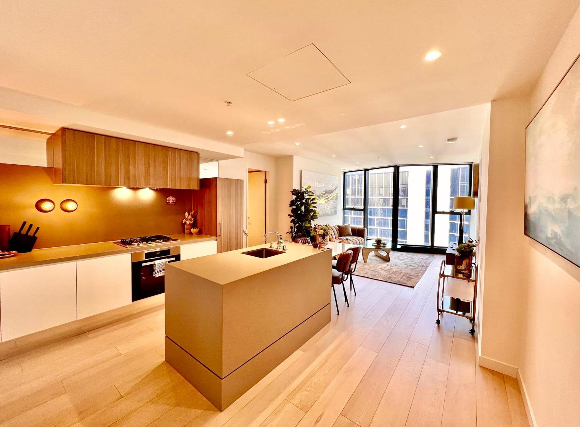 High Rise Top View 2Bed2Bath 멜번 외부 사진