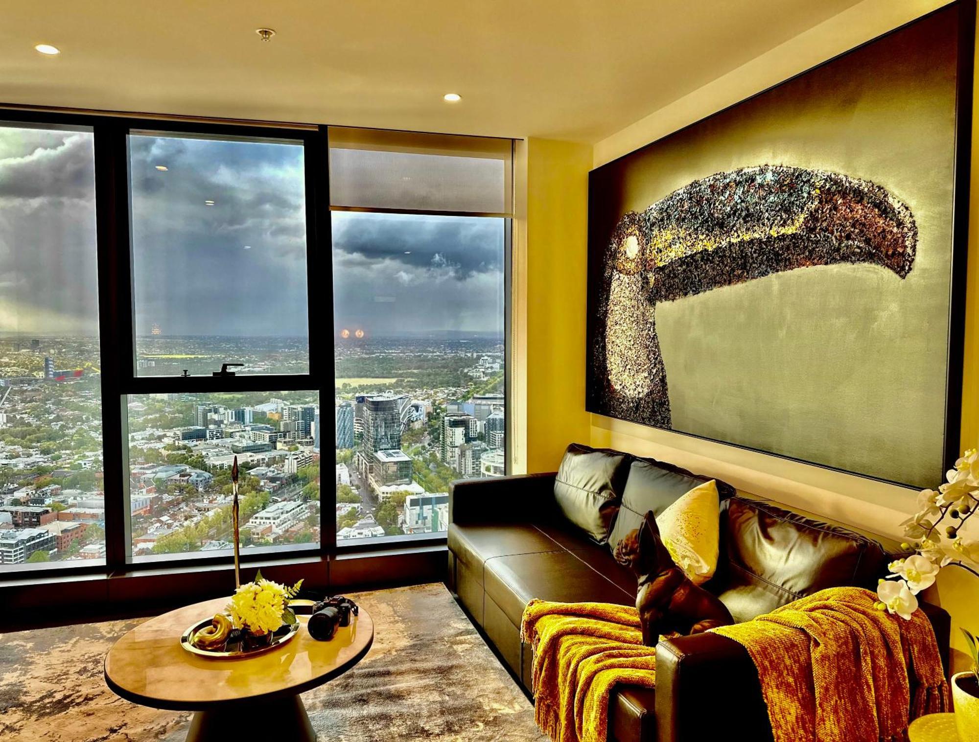 High Rise Top View 2Bed2Bath 멜번 외부 사진