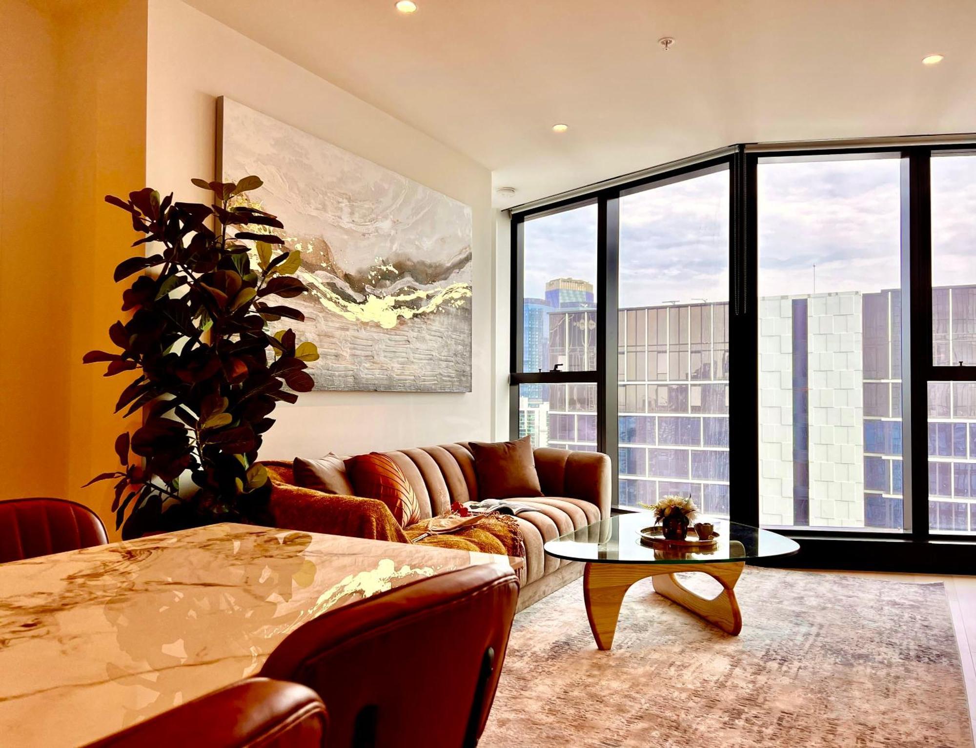 High Rise Top View 2Bed2Bath 멜번 외부 사진