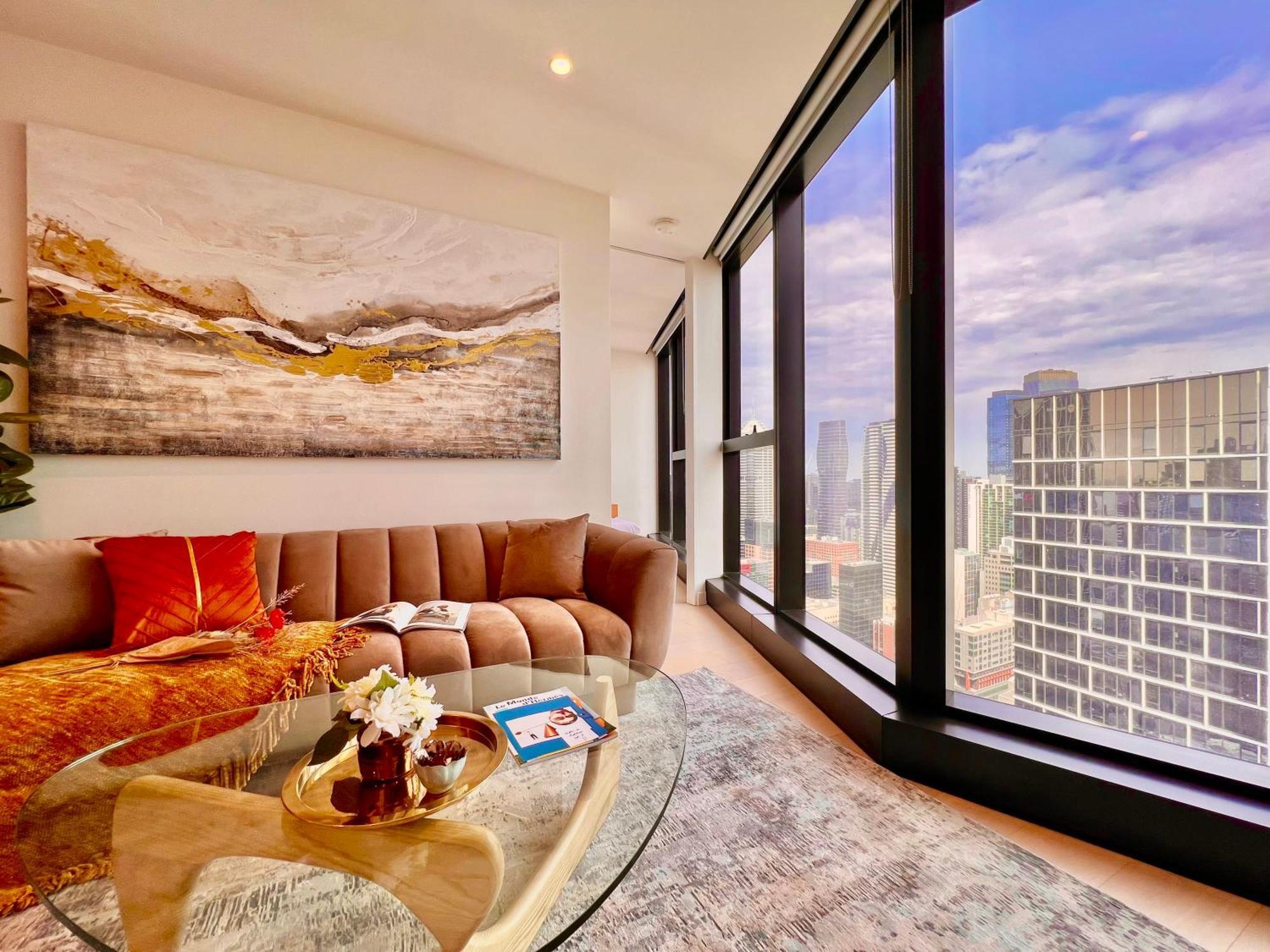 High Rise Top View 2Bed2Bath 멜번 외부 사진