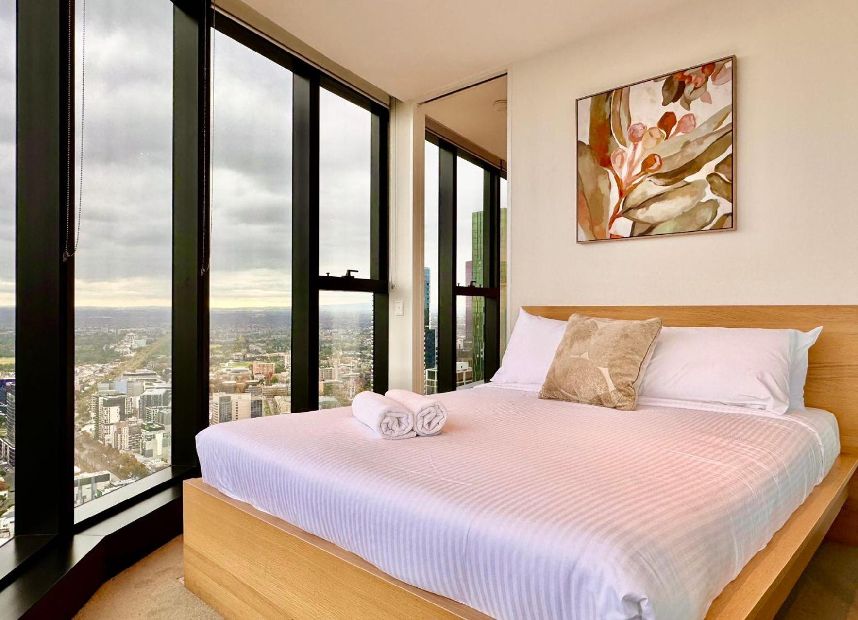 High Rise Top View 2Bed2Bath 멜번 외부 사진